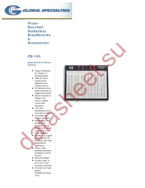 PB-105 datasheet  